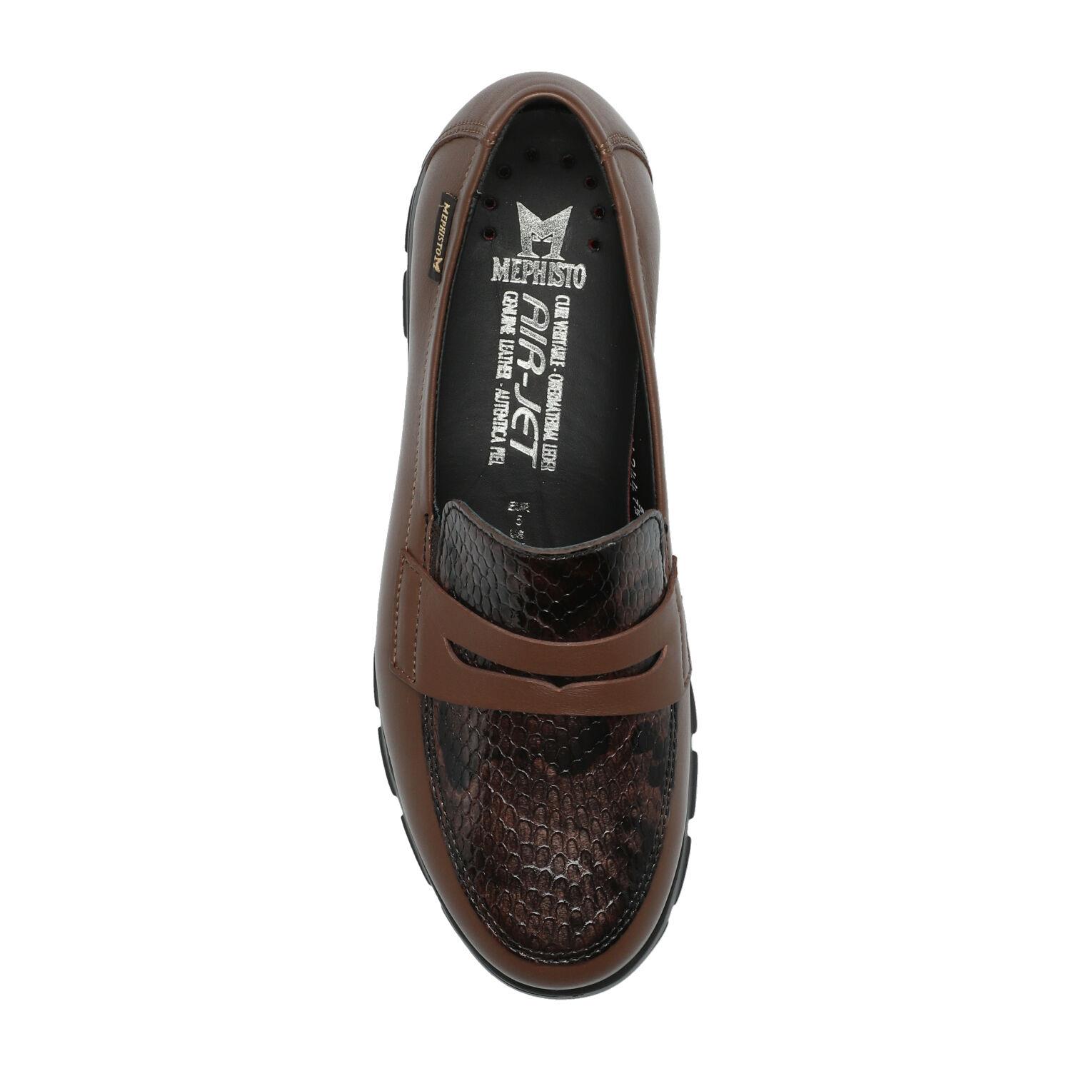 mocassins femme modèle Carima marron - Mephisto